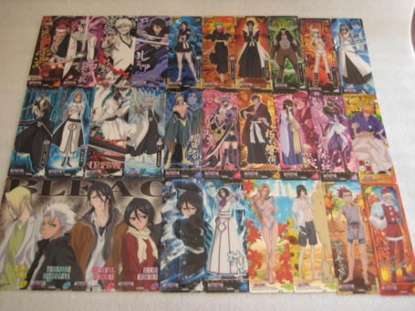 画像1: ブリーチ[カードガムしおりセット4・30枚]Bleach [card gum bookmark set 4. 30 pieces] (1)