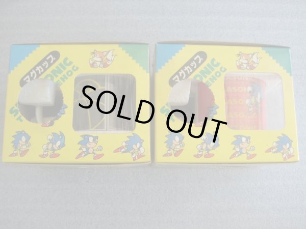 画像1: ソニックザヘッジホッグ[マグカップ2個]Sonic the Hedgehog [２mugs] (1)