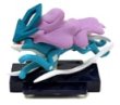 画像1: ポケットモンスター[立体ポケモン図鑑　DP14　スイクン]Pokemon [Three-dimensional Pokémon picture book DP14 Suicune] (1)