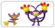 画像1: ポケットモンスター[立体ポケモン図鑑　DP15　エイパム、エテボース ]Pokemon [Three-dimensional Pokemon picture book DP15 Aipom, Etebos] (1)