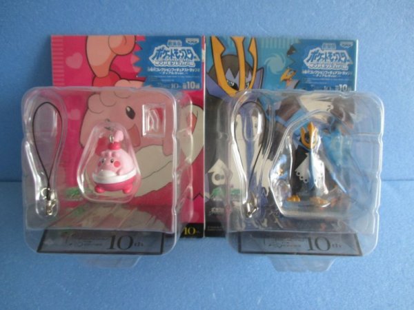 画像2: ポケットモンスター[台座付コレクションフィギュアストラップ2　 5種セット]Pocket Monsters [Collection figure strap with pedestal 2 5 types set] (2)
