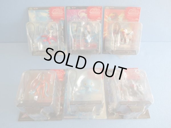 画像1: ポケットモンスター[台座付コレクションフィギュアストラップ1　 6種セット]Pocket Monsters [Collection figure strap with pedestal 1　6types set] (1)