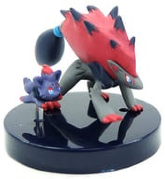 画像1: ポケットモンスター[立体ポケモン図鑑　DP15　ゾロア　ゾロアーク ]Pokemon [Three-dimensional Pokemon picture book DP15 Zorua Zoroark] (1)