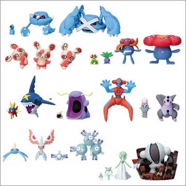 画像3: ポケットモンスター[立体ポケモン図鑑　第7集　バネブー・ブーピッグ ]Pokemon [3D Pokemon Zukan Volume　7 　Baneboo Boopig] (3)