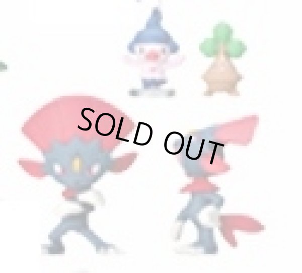 画像1: ポケットモンスター[立体ポケモン図鑑　スペシャル04　ウソハチ　マネネ　マニューラ]Pokemon [3D Pokemon Zukan  SP04　Usohachi Manene Manura] (1)