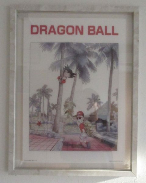 画像3: ドラゴンボール[鳥山明◎ビジュアルボード◎悟空クリリン亀仙人表紙額縁入ポスター]Dragon Ball [Akira Toriyama◎Visual Board◎goku krillin turtle hermit Framed Poster] (3)