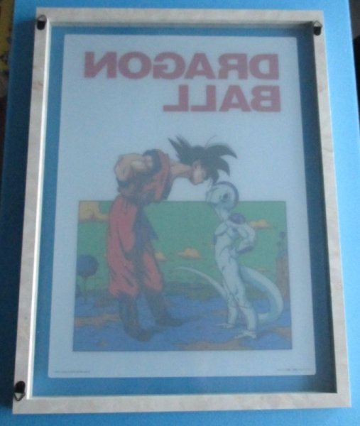 画像5: ドラゴンボール[鳥山明◎309話扉絵ビジュアルボード◎悟空フリーザ額縁入ポスター]Dragon Ball [Akira Toriyama◎Episode 309 Cover Art Visual Board◎Goku Frieza Framed Poster] (5)