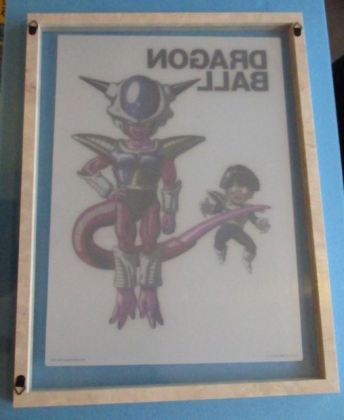 画像5: ドラゴンボール[鳥山明◎ビジュアルボード◎フリーザ悟飯表紙額縁入ポスター]Dragon Ball [Akira Toriyama◎Visual Board◎frieza gohan Framed Poster] (5)