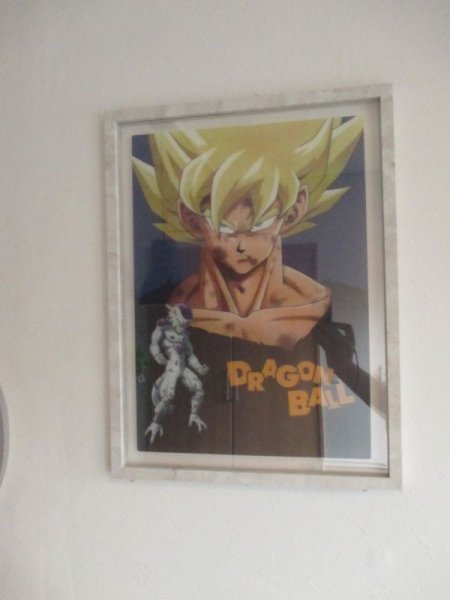 画像3: ドラゴンボール[鳥山明◎ビジュアルボード◎悟空フリーザ額縁入ポスター]Dragon Ball [Akira Toriyama◎Visual board◎Goku Frieza framed poster] (3)