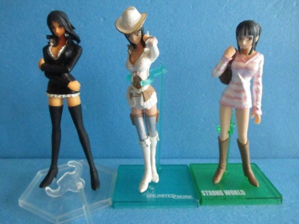 画像3: ワンピース[ニコロビンフィギュア　7種セット]One Piece [Nami figure set of 7　unopened] (3)