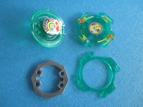 画像2: 爆転シュートベイブレード[ガルマーン　クリアグリーン　限定色]　Beyblade[Garmaan Clear Green Limited Color] (2)