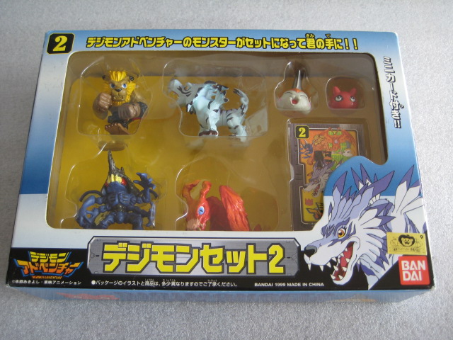 デジモンアドベンチャー[デジモンセット２フィギュア]Digimon Adventure [Digimon Set 2 Figure]