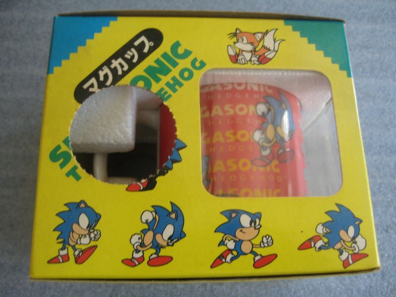 ソニックザヘッジホッグ[マグカップ2個]Sonic the Hedgehog [２mugs]