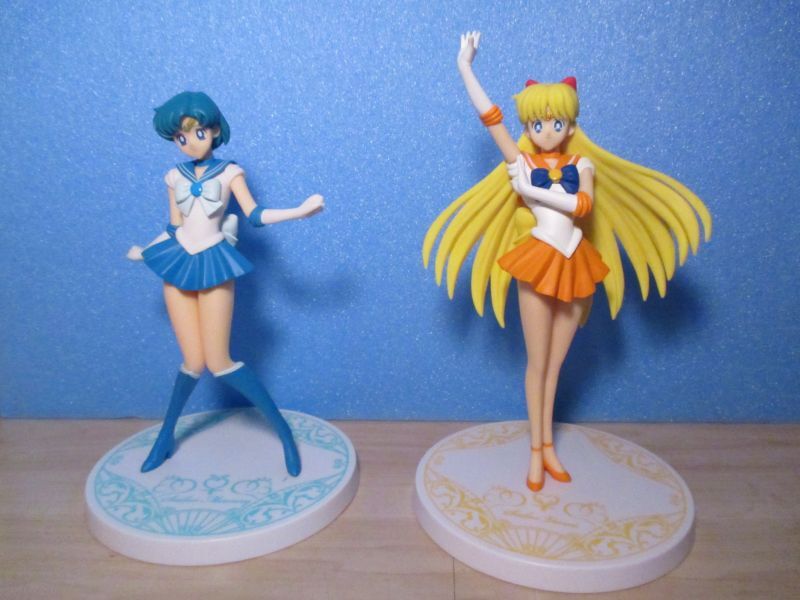 美少女戦士セーラームーン[水野亜美　愛野美奈子メモリーズフィギュア]Sailor Moon [Ami Mizuno Minako Aino  Memories Figure]