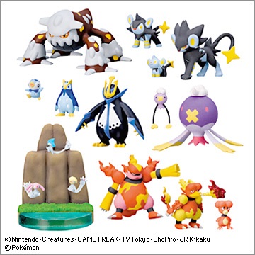 ポケットモンスター[立体ポケモン図鑑　DP04　ユクシー＆エムリット＆アグノム]Pokemon [3D Pokemon Zukan 　DP04　 Uxie & Emrit & Agnom]