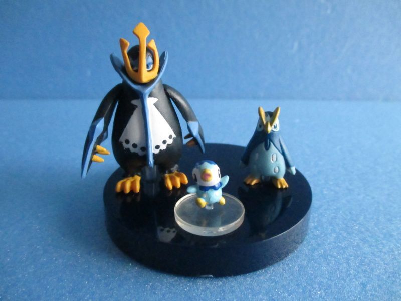 ポケットモンスター[立体ポケモン図鑑　DP4　ポッチャマ・ポッタイシ・エンペルト]Pokemon [Three-dimensional Pokemon  picture book DP04　Piplup Pottaishi Empert]